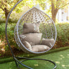 Soft Hanging Egg Chair Cushion Garden Swing Basket Chair Seat Pad Replacement UK
