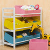 Solid Wood Toy Rack Kids' Toy Storage Organizer Children Finishing Storage Rack