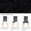 1/4/6PCS Dining Chair Seat Covers Slip Stretch Wedding Banquet Party Removable