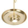 Gold Jewellery Tree Holder Hanger with Eye Shape Mirror Earrings Bracelets Stand