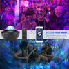 USB Galaxy Star Night Lamp LED Starry Sky Projector Light Ocean Wave + Remote
