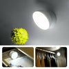 Automatic Motion Sensor Night Light 360° Rotating LED Wall Lamp USB Rechargeable