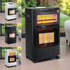 4.2KW Gas Space Heater Portable Cabinet Calor Butane Fire with Hose & Regulator