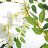 Outdoor Home Trailing Flower 7FT Artificial Wisteria Vine Garland Plants Hanging