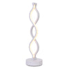 Elegant Spiral Table Lamp Bedside Bed USB Corded Led Light Night Light Reading
