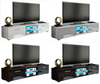 Modern 160cm TV Unit Cabinet TV Stand High Gloss Doors