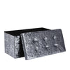 Ottoman Storage Seat Stool Trunk Toy Chest Bedding or Blanket Box Folding Bench