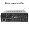 Digital Power Amplifier Bluetooth Stereo HiFi Audio 2CH USB SD FM Sound Car Home