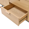 Wooden Sideboard Cabinet Cupboard Unit Storage Furniture With 3 Drawers 2 Doors