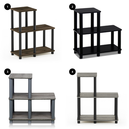 Furinno 14032 Series Turn-N-Tube Accent Decorative Shelf