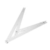 Engineer 24" Builders Folding Angle Floor Measuring Ruler Aluminium Alloy