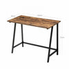Small Industrial Style Computer Desk Space Saving Writing Table Workstation Unit