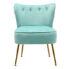 Scallop Back Armchair Lotus Petal Tub Seat Lounge Occasional Accent Sofa Chair