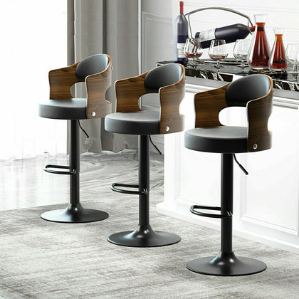 2x Breakfast Bar Stool Broadway Vintage High Seat Chair Home Kitchen Home Pub