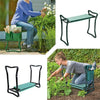 3 in1 Portable Foldable Garden Kneeler Stool Padded Foam Seat Cushion Tool Pouch