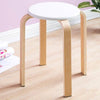 Wooden Stacking Bar Stool Dining Living Room Kitchen Breakfast Seat Stackable