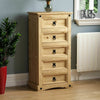 Corona Solid Pine Mexican Living Bedroom Dining Room Waxed Furniture Drawers