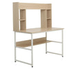 Large Computer PC Desk Dressing Table with Shelves Bookshelf Study Work Station