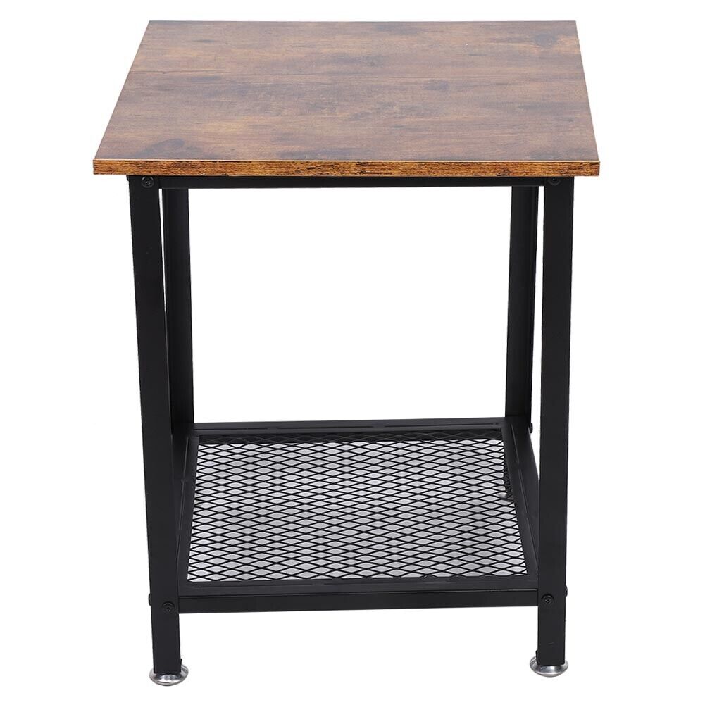 Coffee Table Bed Sofa Side End Tables Living Room Storage Furniture Iron MDF
