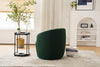 Modern Accent Armchair 360°Swivel Chair Sofa Living Room Bedroom Furniture Green