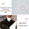 Bathroom Small Floor Wooden Cabinet Narrow Storage Cupboard Toilet With Drawers