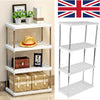 4 Tier High 80CM Kitchen Plastic Storage Rack Household Floor Storage Holders.