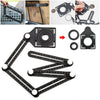 6 Folding Aluminum Alloy Six-Sided Multi-Angle Measuring Tool Ceramic Locator