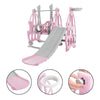 Toddler Garden Swing Slide & Climber Kids Baby Home Outdoor Playground Toy Pink