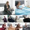 Extra Soft Faux Fur Warm Fleece Winter Blanket Large Sofa Bed Throw Double King