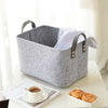 Large Ace Felt Storage Basket Closet Toy Hamper Laundry Bag Shelf Box Organizer