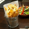 6 x Mini Serving Tinplate Buckets Kitchen Bucket for Chips, Food, Storage Pots