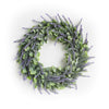 Artificial Lavender Flower Wreath Door Hanging Garland Wedding Home Spring Decor