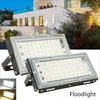 2PCS LED Floodlight 50W Outdoor Super Bright Security Waterproof Flood Light UK