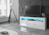 TV Unit 160cm Modern Cabinet Stand Sideboard High Gloss/Matt Doors With Free LED