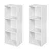 2, 3, 4 Tier Wooden Bookcase Shelving Display Shelves Storage Unit Wood Shelf