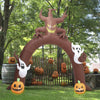 LED Light Up Halloween Inflatable Ghost Model Outdoor Garden Yard Blow Up Decor