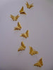 20 3d PEARLESCENT BUTTERFLY TOPPER WALL DECORATION DECOR STICKERS GIRLS ROOM cur