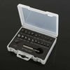 22PCS Damaged Screw Extractor Remover Broken Bolt Easy Out Stripped Drill Bits.