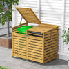 Double/Triple Wheelie Bin Store Storage Shed Outdoor Garden Rubbish Bin Screen