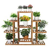 Large Storage Rack Indoor Outdoor Plant Stand Heavy Pots Holder Space Save 9Tier