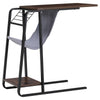 End Table Industrial Sofa Table Side Table for Coffee Laptop Table Rustic Retro
