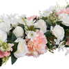 Artificial Silk Peony Flower Row Wall Table Panel Wedding Supply Background Deco