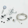 Modern Bathroom Chrome Sink Bath Filler Tap Shower Mixer Taps with Handset Hose