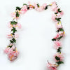 Artificial cherry flowers fake blossoms flower garland ivy hanging vine decor