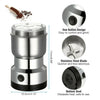 220V Electric Coffee Grinder Grinding Milling Bean Nut Spice Matte Blade Blender