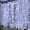 USB Plug 300 LED Curtain Light Fairy String Lights Hanging Wall Fence Party Xmas