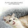 Large Dog Bed Pet Cat Calming Comfy Shag Fluffy Warm Bed Nest Mattress Donut Pad