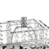 Crystal Table Desk Lamp Chrome Bedside Night Light Lampshade Home Light Fixture