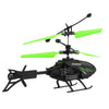 Mini RC Infraed Induction Helicopter Aircraft Flashing Light Toys Christmas Gift