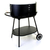 Charcoal Oval Black Trolley BBQ Outdoor Barbecue Garden Patio Cooking Grill NEW